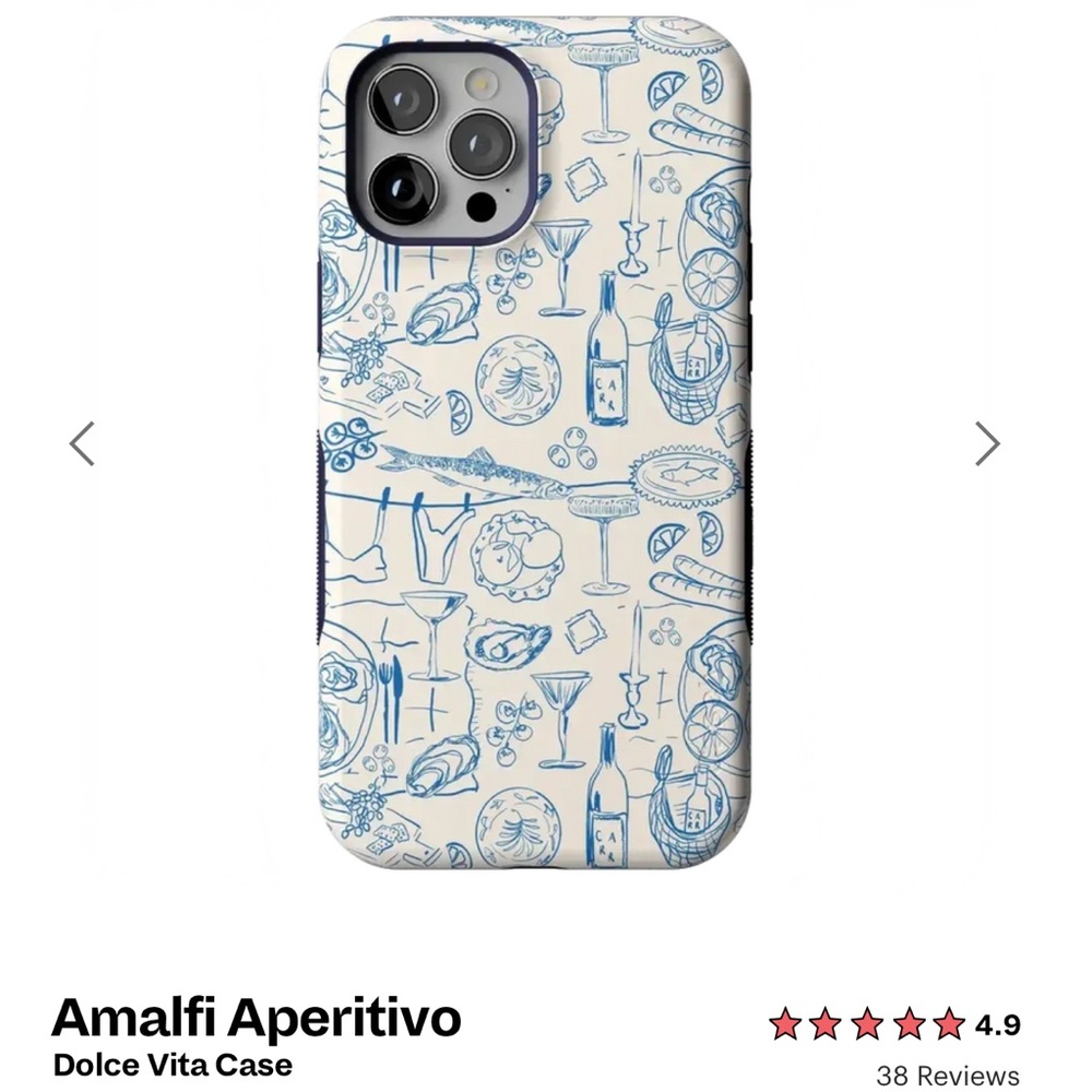 Casely iPhone 12 Pro Max - Amalfi Aperitivo
Dolce Vita Mag Safe Case